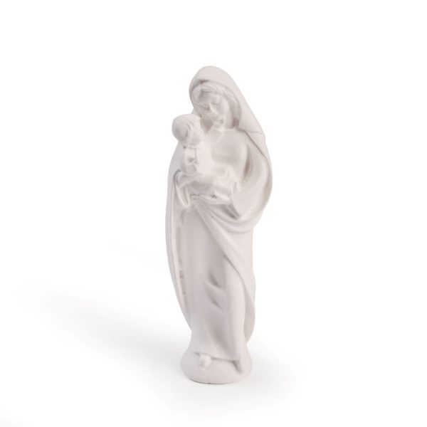 Statuette de sainte Marie en sélénite